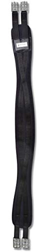 ELT Sattelgurt in 3D AIR MESH schwarz 110cm