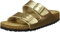 Birkenstock Arizona Gold, Birko Flor, Sandalo Donna, 43 EU