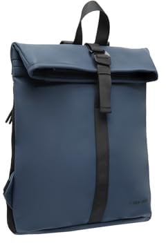 New Rebels Mart Los Angeles Wasserabweisender Rucksack – 7l Rolltop – Modische Tasche Für Jedes Abenteuer – Wasserabweisender Rucksack Unisex - Navy