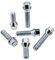 16x Radschrauben Radbolzen M14x1,5 SW17 Kegelbund Kegel Schaftlänge: 40mm für Stahl- und Alufelgen