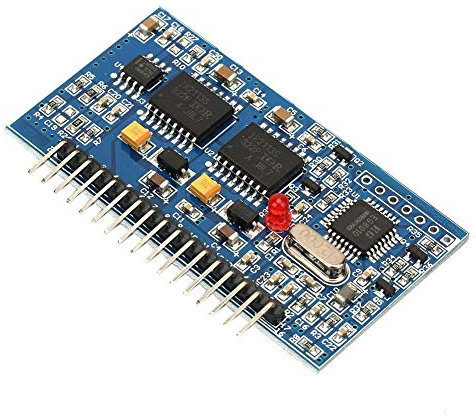 Oumefar 5V Sinus Wechselrichter Treiberplatine 23 . 4KHz PWM Trägerfrequenz Wechselrichtertreibermodul für den Aufwärtswandler