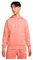 Nike - Sportswear Club - Sweat à capuche en polaire pour hommes - Rose - Taille L