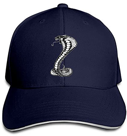 Schlange verstellbare Baseballmütze Papa Hut Vintage Unisex Sandwich Cap Denim Hut Hip Hop Trucker Hat Sonnenhüte