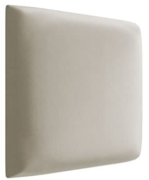 Mirjan24 Wandpaneel Samit, Wandpolster, Wandkissen für Schlafzimmer, Garderoben, Kinderzimmer, Gepolstert Wandpaneel mit 3D-Effekt, Wanddekoration, Wandpolsterung, Farbauswahl (Manila 02, 42 x 42 cm)