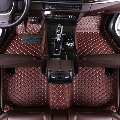 Auto Fußmatten für Golf Variant 2008-2011 Kaffeefarbe Automatten Fussmatten Bodenmatten
