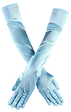 Fingerlose Handschuhe Handgelenk Fingerlose gestrickte Cosplay Arm Schwarz Lange Unisex für Fäustlinge Ärmel für Frauen Armstulpen Dehnbare, GKG7a0rJ8, Einheitsgröße, 3-Hellblau