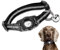 DEERLET AirTag Hundehalsband, verstellbares Apple Air-Tag-Hundehalsband, reflektierendes Nylon, Katzen-Hundehalsband mit IPX8 wasserdichter AirTag-Halterung, integriertes Airtag-GPS-Zubehör,
