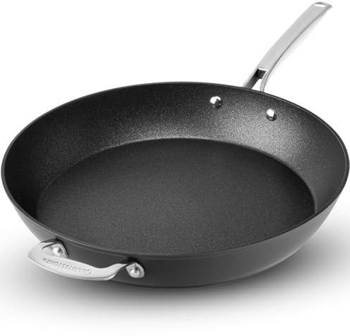 Granitestone - Sartén antiadherente de 35,6 cm, gran sartén de inducción para cocina, apta para horno y lavavajillas