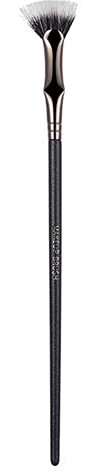QEOTOH Mini Fan Bent Lash Eyelash Brush Professional Soft Up Eyelash Brush Fan Eyelash M J9M4 Beauty Make Mascara Brush Highlight Tools