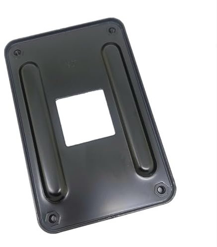 YAODHAOD Placa trasera de CPU, estante inferior de hierro para ventilador de radiador, para placa base AM4 AMD B350 X370 X470 A320 (sin accesorios))