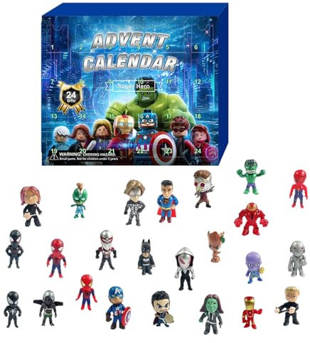 Adventskalender 2024 Kinder, Adventskalender Spielzeug ab 3-12 Jahre Junge Geschenke für Kinder, Weihnachtskalender Kinder 3-12 Jahre (B)