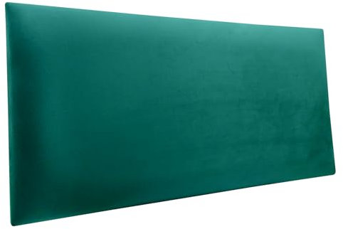 Mejale Wandkissen, 3D Gepolstert Wandpaneele, Wanddekoration, Wandpolsterung, Polster Kopfteil,30x60cm,Grün