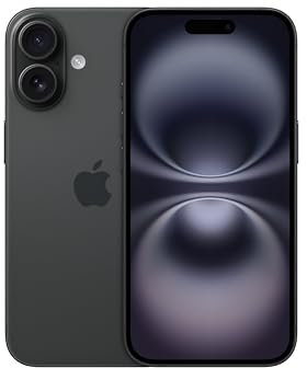 Apple iPhone 16 de 256 GB: Smartphone 5G con Control de Cámara, Chip A18 y un subidón en autonomía. Compatible con los AirPods; Negro