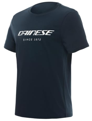 Dainese Men's Essence Wordmark T-Shirt Short-Sleeved Crew-Neck T-Shirt