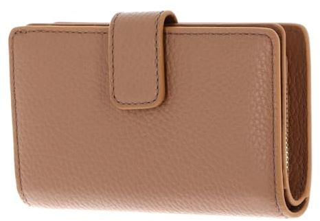 Coccinelle Metallic Soft Mini Wallet Grained Leather Skin