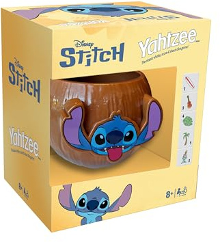Winning Moves Stitch Yahtzee Special Edition Dice Game travel game you can take anywhere and enjoy anytime makes great gift for fans of ages 8 plus.