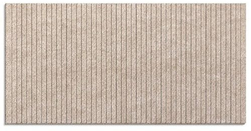 Generisch Filz Wandpaneele Gepolstert- Wandpolster Bett - Wandkissen, Antikollision Dekorative 3D Akustikpaneele Selbstklebend DIY für Foto Hängen für Schlafzimmer Wohnzimmer,Beige,60x120cm