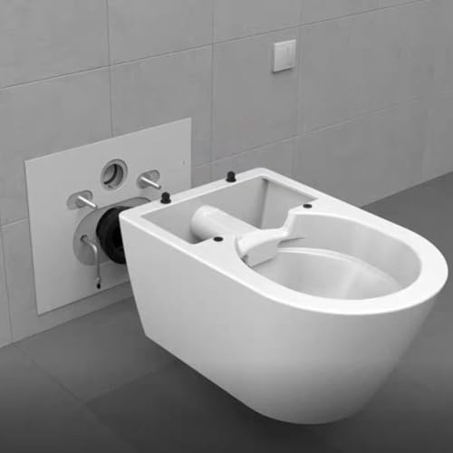 Tapis d'insonorisation pour WC mural en EVA pour chasse d'eau plus silencieuse, compatible avec les toilettes suspendues