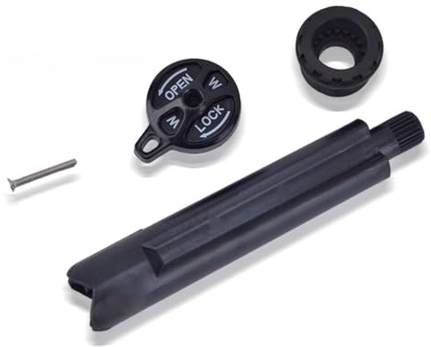 Whychstore Kit sistema di blocco meccanico, parti di ricambio per forcella Suntour XCM MTB 28,6/30/32 mm, include pali di supporto e molle per aggiornamento