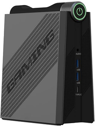 ACEMAGIC AD08 Mini PC Intel Core i9-12900H, 16 Go DDR4 RAM 512 Go PCIe 4.0 NVMe SSD, micro ordinateur de bureau avec graphique Iris Xe, triple écran, WiFi 6 et BT5.2, éclairage RVB, Windows 11, mini