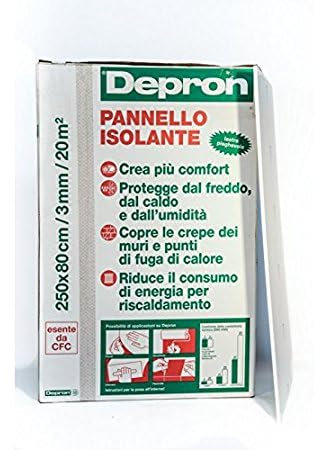 Platten-20 Stück Depronmodelle Wärmedämmung 80 x 125 – -- Dicke 3 mm