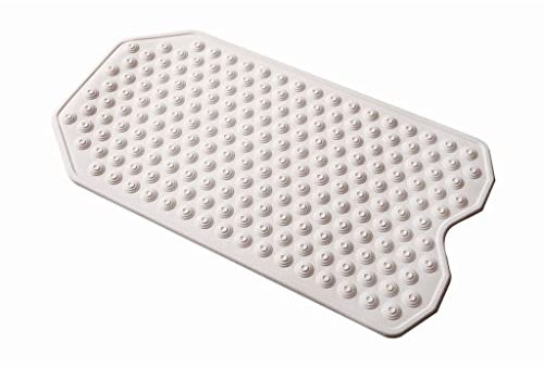 The Original Refinished Bathtub Mat - No Suction Cup Bath Mat - Luxury Massaging Ridges - Designed for Textured and Refinished Bathtubs - Made of Rubber Not Plastic - Great for Children/Elderly