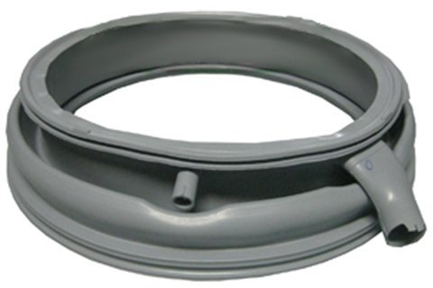 Easyricambi Guarnizione Soffietto per Porta OBLO' Lavatrice - Giunto in Gomma - con TUBETTO Compatibile con Bosch 680405 8 Kili