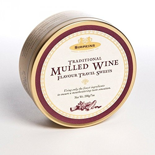 Simpkins Mulled Wine Travel Sweets 200g (4 Pack)