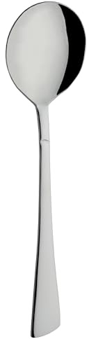 Grunwerg Jupiter Soup Spoons, 18/0 Stainless Steel, Set of 12
