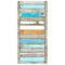 Bilderwelten Raumteiler Top Maritim Raumtrenner Shelves of Sea 250x120cm + transp. Halterung