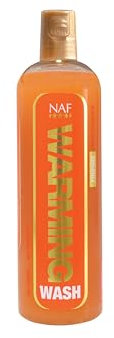 NAF Warming Wash 500ml – No-Rinse Post-Exercise Wash for Horses – Gently Warms & Cleans Muscles After Work – With Ginger & Clove Essential Oils