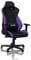 NITRO CONCEPTS S300 Gamingstuhl - Ergonomischer Bürostuhl Schreibtischstuhl Chefsessel Bürostuhl Pc Stuhl Gaming Sessel Stoffbezug Belastbarkeit 135 Kilogramm - Nebula Purple (Violett)