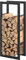 [en.casa] Kaminholzregal 40x100x25cm Brennholzregal Feuerholzregal Holzhalter