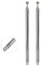 Bingfu FM UKW Tragbare Radio Antenne Ersatz 7-Sections 74cm Teleskopantenne 2 Kit Kompatibel mit TV ATSC DVB-T DVB-T2 Tragbarem Innenradio Bluetooth-Stereoempfänger AV-Audio Vedio-Heimkinoempfänger