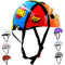 Kiddimoto Unisex Jugend Kmh106s Fahrradhelm, Comic, S