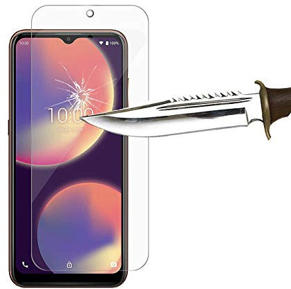COPHONE® Verre trempé Compatible Wiko View 4 Lite Film de Protection écran Anti Choc et Anti Casse. Bords arrondis, Anti Empreinte 9H Haute Transparence