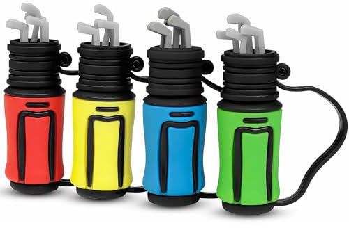 32GB USB Flash Drive 4 Pack Cute Golf Clubs-Shaped Memory Stick USB Data Storage Pendrive