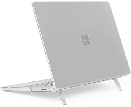 mCover Hard Shell Case for New Late-2020 12.4-inch Microsoft Surface Laptop Go with Touch Screen (Not Fit Any Microsoft Laptop) (Clear)