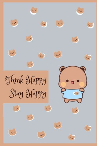 Bubu Dudu Cute Notebooks: 6*9 inch 120 lined pages notebook