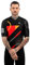 SIROKO - Radtrikot M2 Colorado - XS - Schwarz/Rot