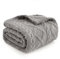 MIULEE Hundedecke 100x120 cm Kuscheldecke Hunde Weiche Decken Katzen Fleecedecke Waschbare Schlafunterlage Geeignet für Hunde, Katzen, Meerschweinchen und andere Tiere Hellgrau