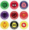 45*Superhero Birthday Party Stickers Thank You for Coming to My Party Superhero Birthday Party Decoration Party Bags Fillers for Kids Friends Gift Present Treat Parties Sweet Bag Labels Sticker