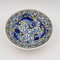 Assiette à couscous Tebsi Poissons Bleus- D 23 cm