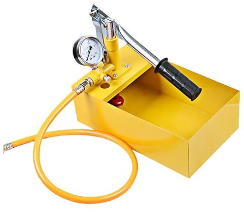 LeTkingok Handbetriebene Prüfpumpe, PPR-Wasserrohr-Druckprüfpumpe 2,5 MPa 25 kg