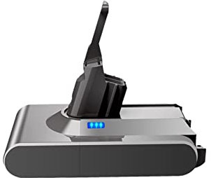 KAMNIK Batterie de Remplacement 21,6 V 6000 mAh, Compatible avec la Batterie d'aspirateur à Main Dyson V8 Absolute V8 Series SV10 Batteri (Color : 1piece v8 6.0ah)