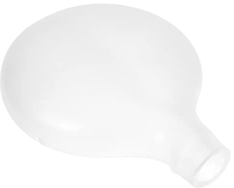 KONTONTY Milk White Lampshade Small Round Ceiling Light Cover Vintage Style Household Lamp Shade Base Indoor Light Cover Replacement Glass Shades for Table Lamps