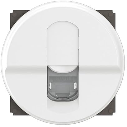 LEGRAND - Prise RJ45 Cat. 6 STP blindée - Prise Murale Multimédia - Pour Transmissions Haut Débit Gigabit Ethernet - A compléter d'un support et d'une Plaque - Blanc