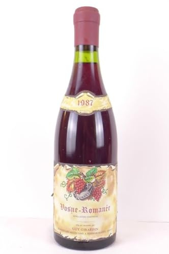 vosne-romanée guy girardin rouge 1987 - bourgogne