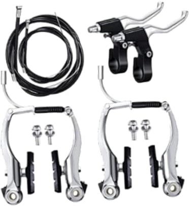 Baoblaze Schwarzer Kompletter Satz BMX Gyro Bremskabel Hinten Oben + Unterer Rotor
