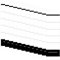 YIWONFU 100 Stück 5.4 * 19 cm Ordner Rückenschilder Selbstklebend Breit Ordnerrücken Aufkleber für 8 cm Schmale Ordner, Ordner Etiketten Weiß für Schulen, Büros, Archive, Labore